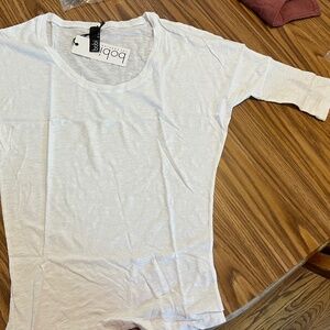 Bobbi Los Angeles NWT Womens size XS white top